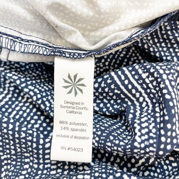 Athleta Womens Batik Midtown Ankle Pant Dress Blue Size S - Picture 4 of 5